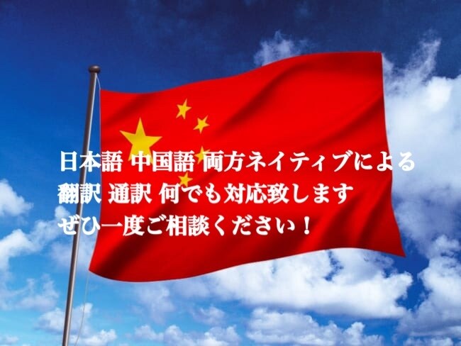 中国語⇄日本語　対応致します 外国人だとバレないネイティブ翻訳で対応致します！ イメージ1
