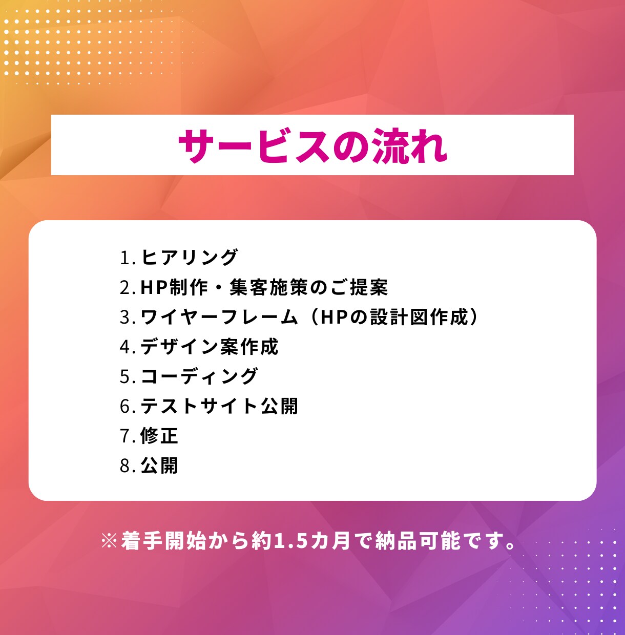 集客特化　戦略的HP制作・集客施策の提案をします HPから集客希望の方に貴社専用の集客施策をご提案いたします！ イメージ10