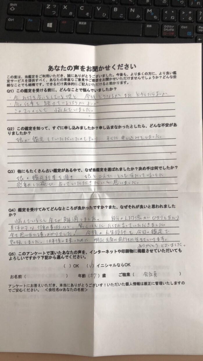あなたの名前のメッセージ鑑定します 毎日使う「名前」にはメッセージが隠されています。 イメージ6