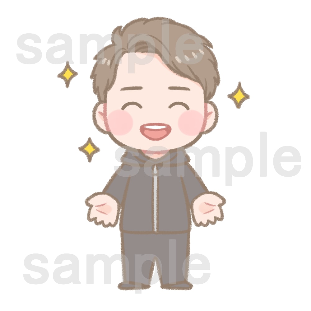ゆるっとミニキャラで似顔絵描きます ブログ、名刺、色々使えるミニキャラクターに大変身！ イメージ2