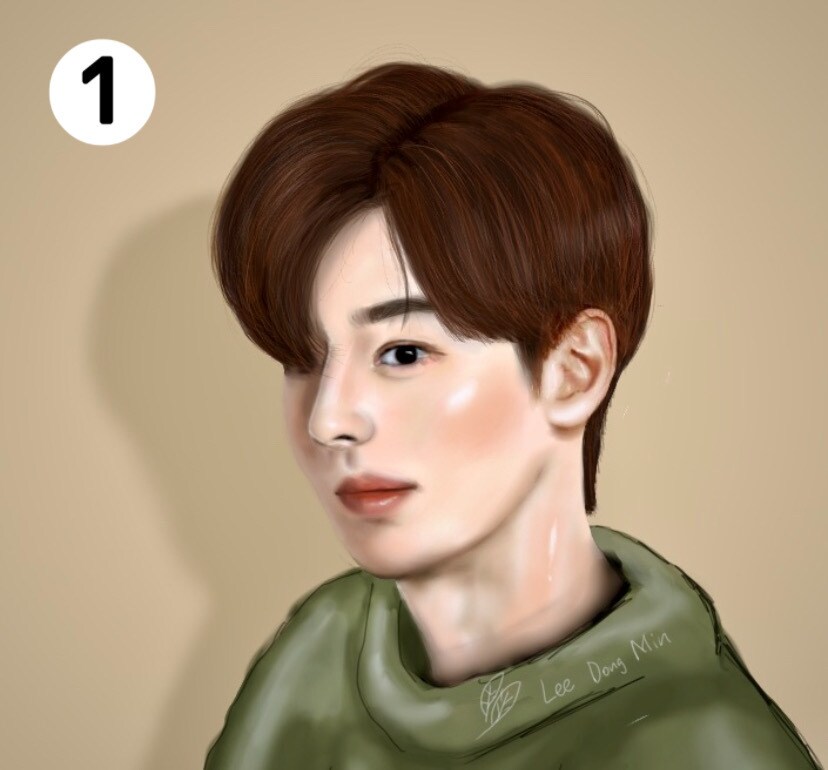 アイコンにオススメな似顔絵を描きます ①〜⑧までの絵柄から自由に選べる！ イメージ2