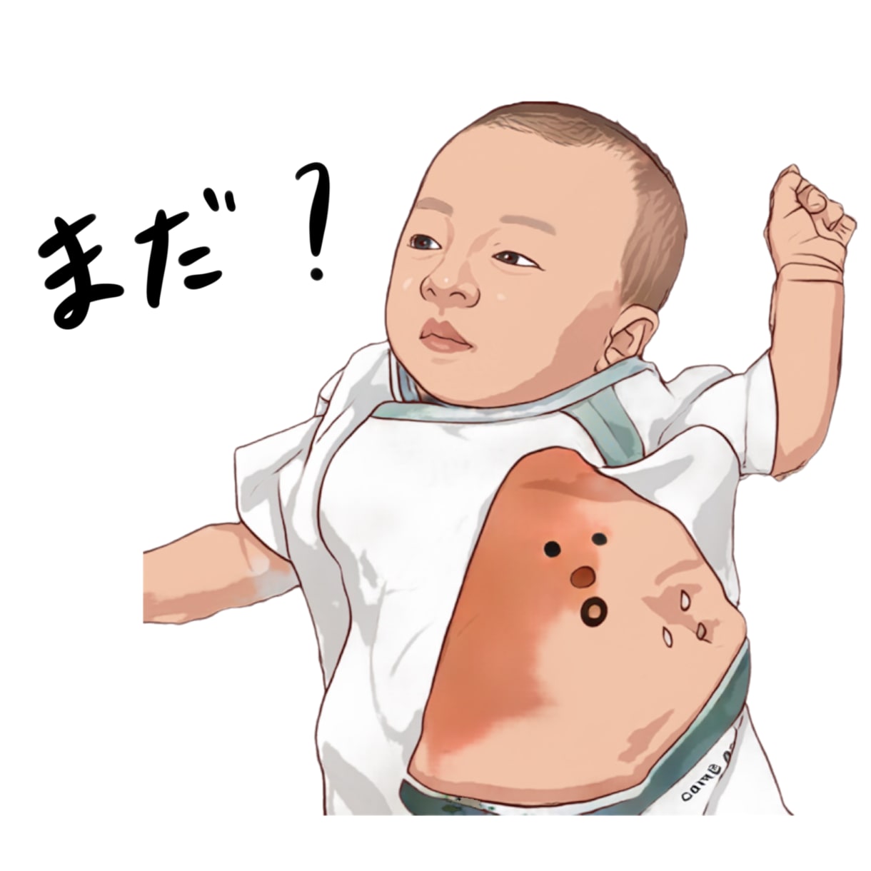 お子様のイラストLINEスタンプ作ります 写真を元にイラストを作成しオリジナルLINEスタンプを作成 イメージ8