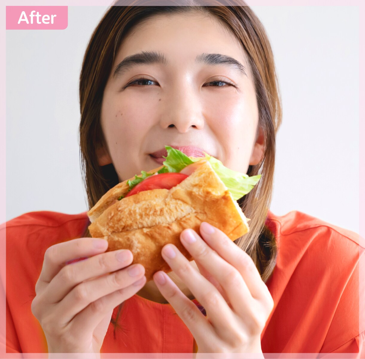 人物の写真を自然で美しく仕上げます あなたの写真をナチュラルに盛ります！ イメージ3