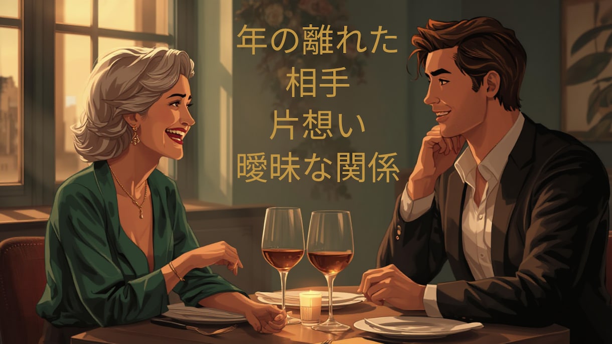 この年齢で恋していい？40・50代の恋愛を占います 40代50代女性の恋愛をタロットでやさしく読み解きます イメージ2