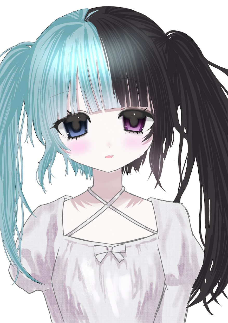 萌え絵イラスト描きます 萌え絵を描きます！！わたしなりの可愛さを詰め込みます イメージ1