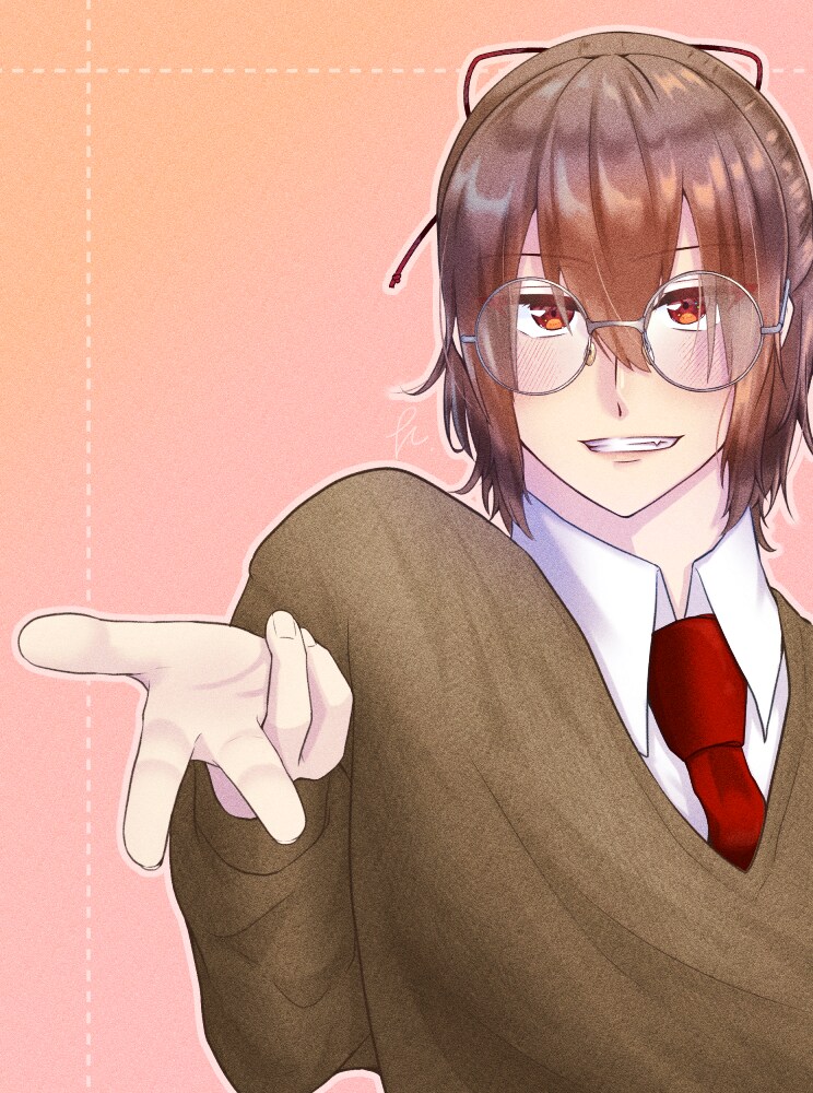 アイコンや一枚絵！男性イラストお描きします 柔らかいイケメンイラストをお求めの方に！ イメージ1