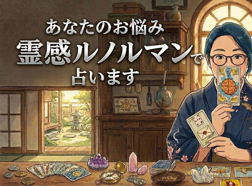 霊感ルノルマン／お悩みに寄り添いサポートします 相性・復縁・結婚・複雑恋愛などのお悩みを丁寧に鑑定☆ イメージ1
