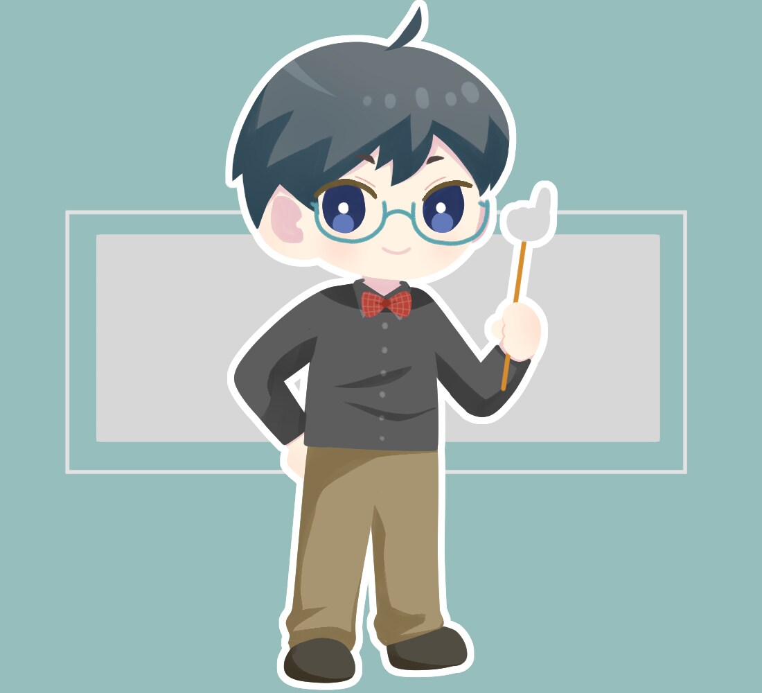 シンプルだけどかわいいデフォルメイラスト描きます 主線なしの一味違う絵、SNSアイコンやブログにも！ イメージ3