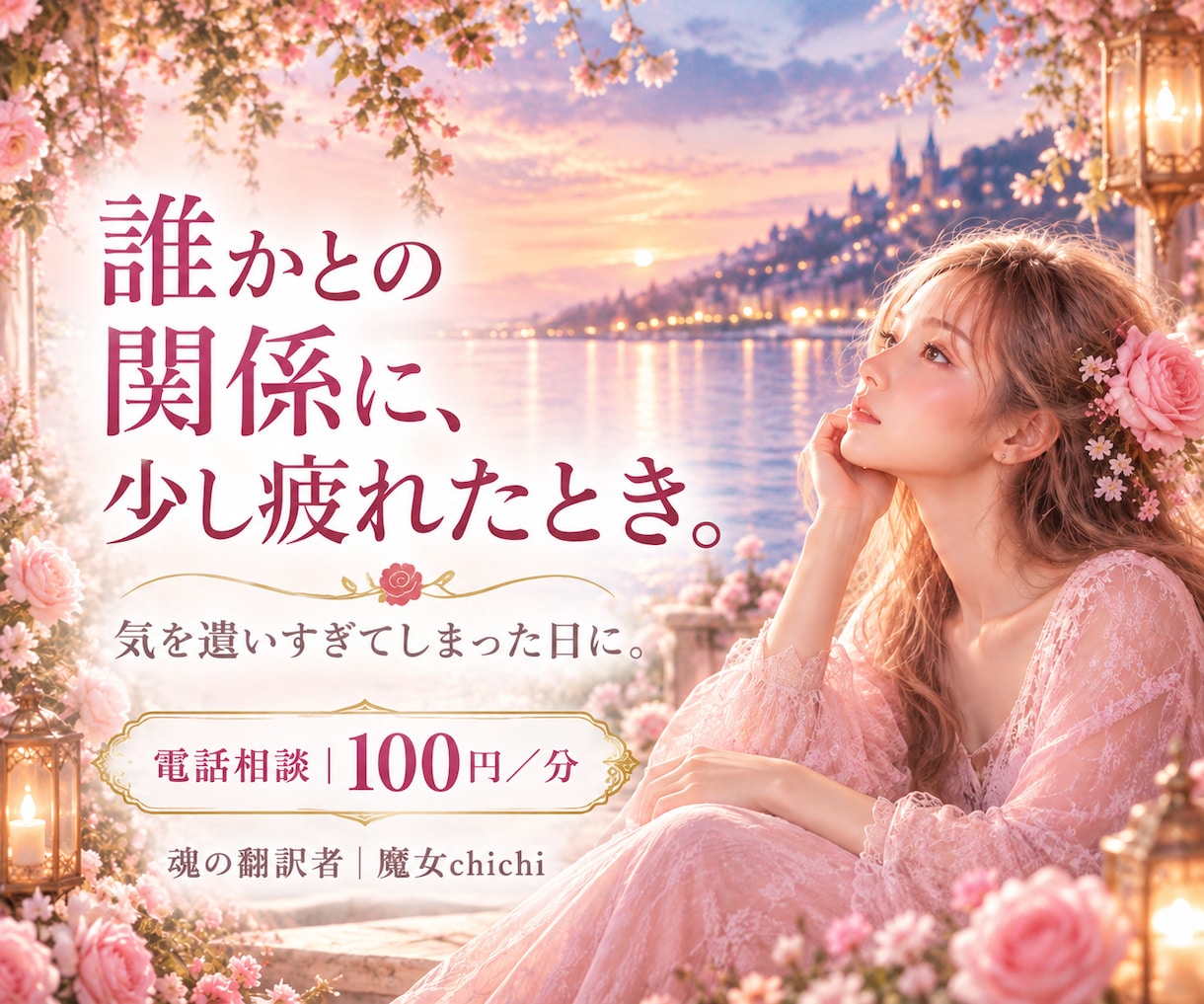 人間関係に少し疲れたときのお話をお聴きします 誰かの言葉や態度が心に残るとき、今のお気持ちをお聴きします イメージ1