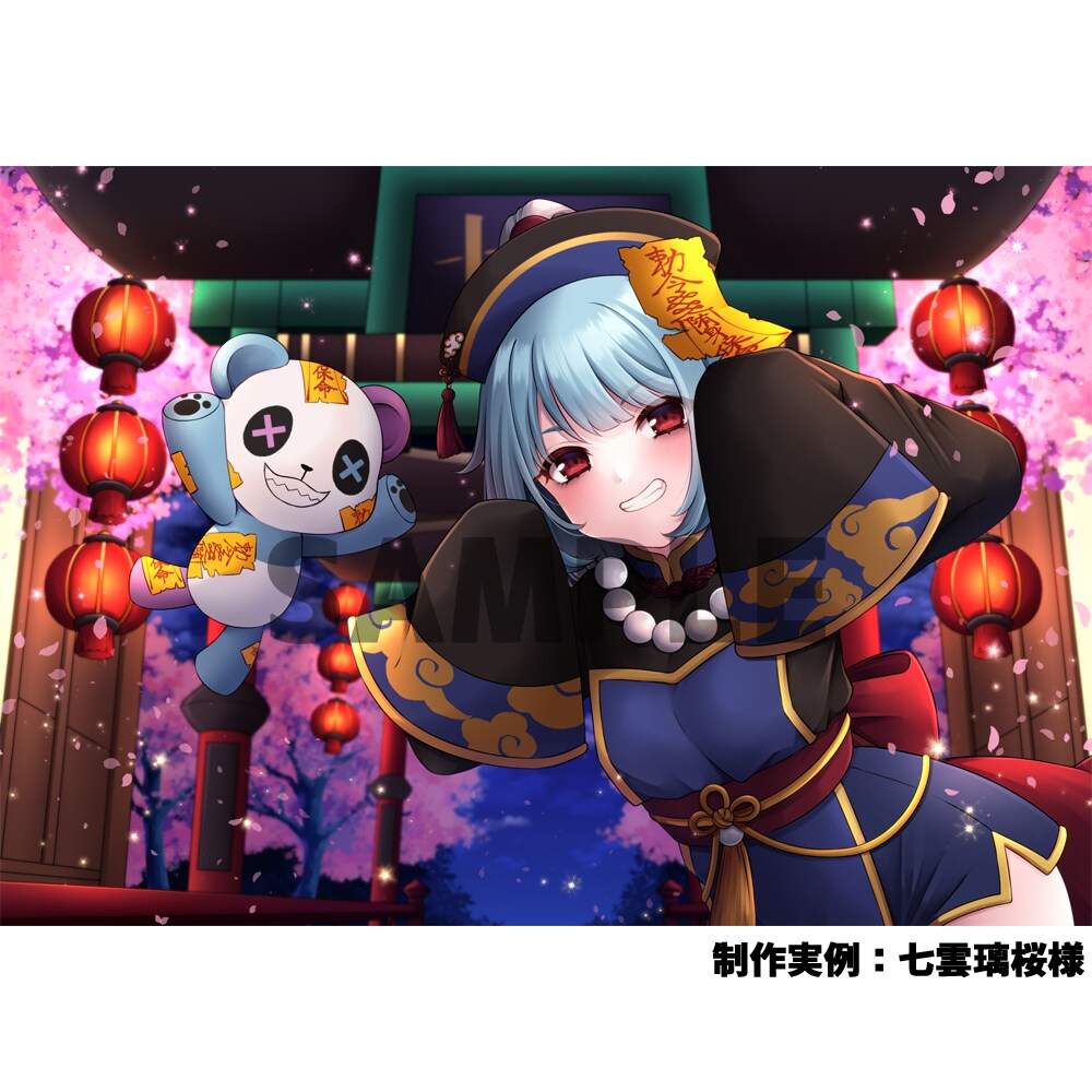 グッズ絵・キービジュアルなどの一枚絵制作します Vtuberさんなどの活動者さん向けイラスト制作 イメージ3