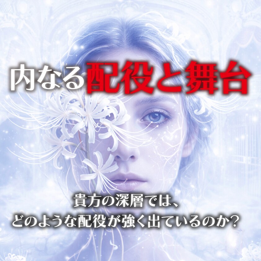 限定価格⭐︎内なる「配役と舞台」を読み解きます ✦ 現在の深層に根ざすモノが与えている、貴方の「役」とは？ イメージ1