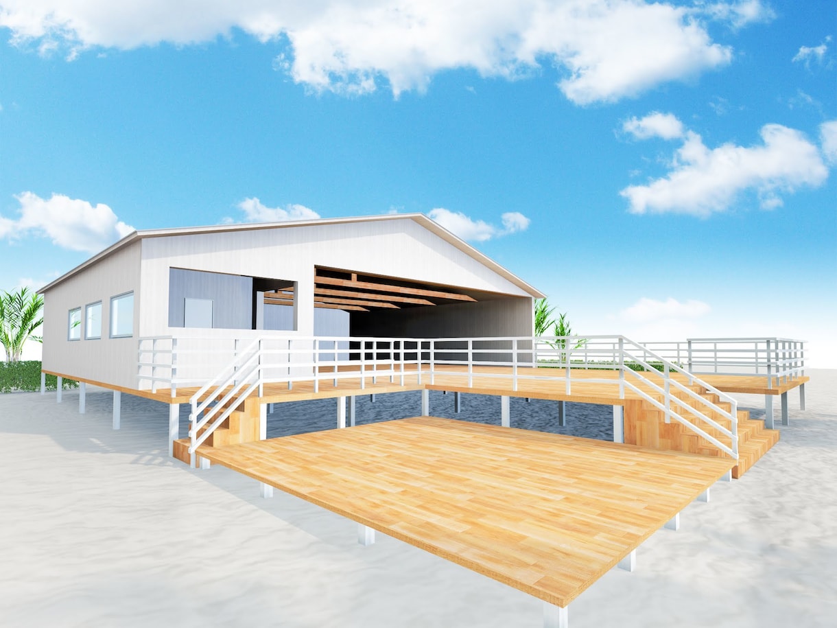 建築CGパースの作成　内観・外観何でもお作りします フォトリアルな内観CG　図面無しでも写真からお作り出来ます。 イメージ6