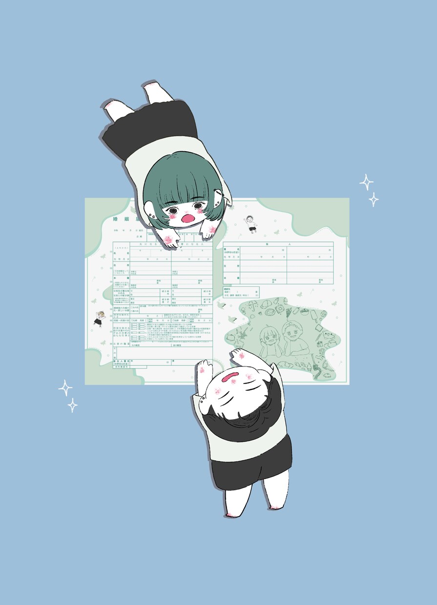 恋人や家族にゆるっと似た可愛い♡似顔絵を描きます フリーハンドでゆるっと似せた可愛い♡が沢山の似顔絵！ イメージ6