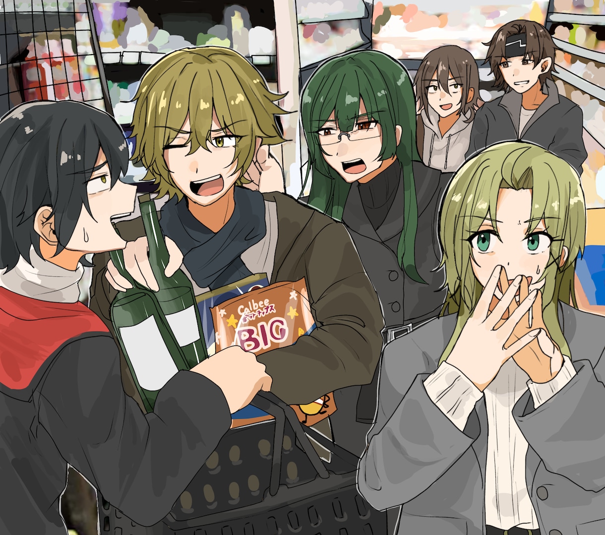 キャラクター一枚絵のイラストを制作します 早期入稿可能お気軽にご相談ください イメージ5