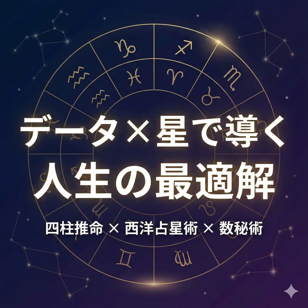 手相×四柱推命×西洋占星術｜タイミングを鑑定します 「運命」は変えられませんが、「運気」はハックできます。 イメージ1