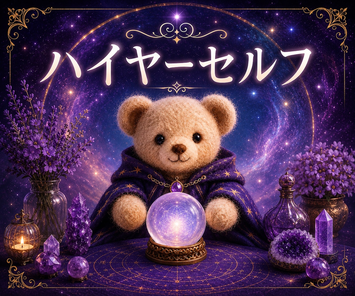 ハイヤーセルフからの言葉をお届けします 今の状況にそっと寄り添うメッセージです イメージ1