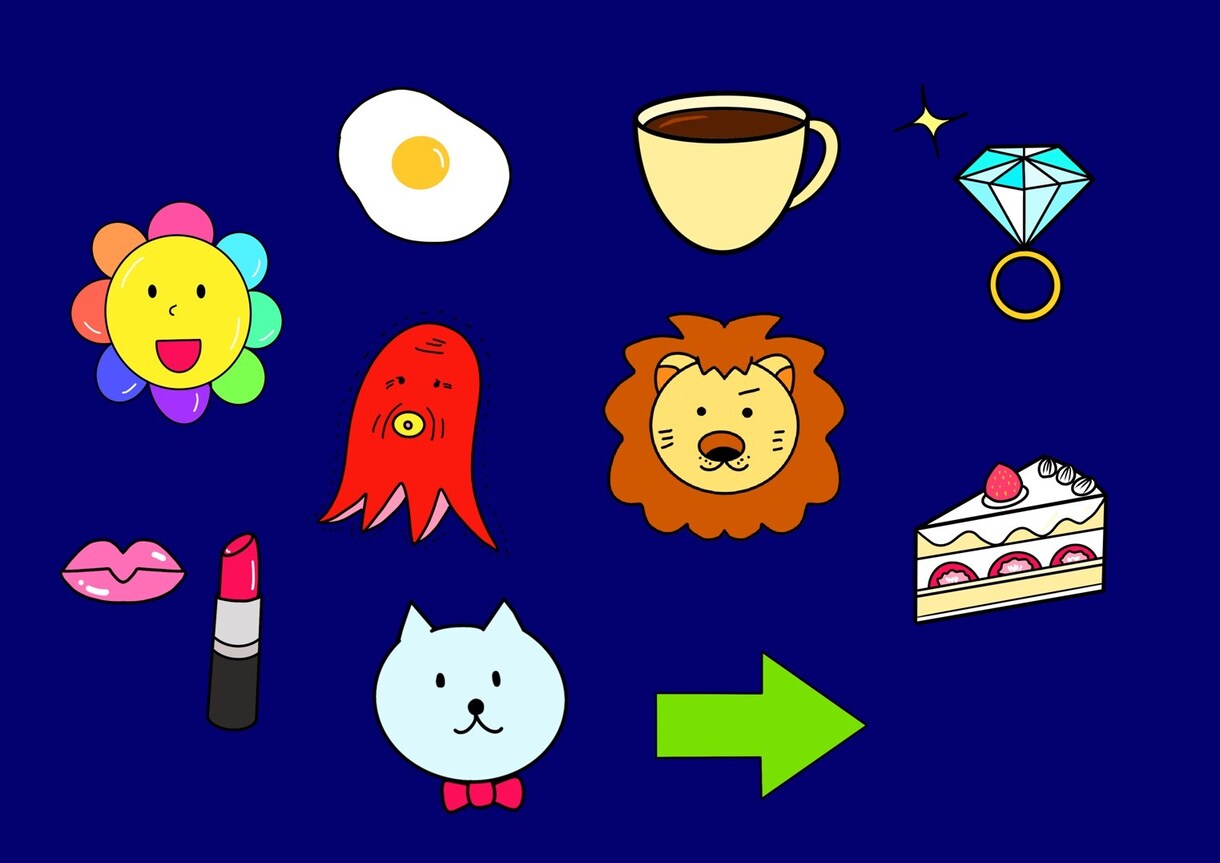 即日仕上げ可！挿絵やアイコンのイラスト描きます シンプル 使いやすいオリジナルイラストを素早く作成！ イメージ7
