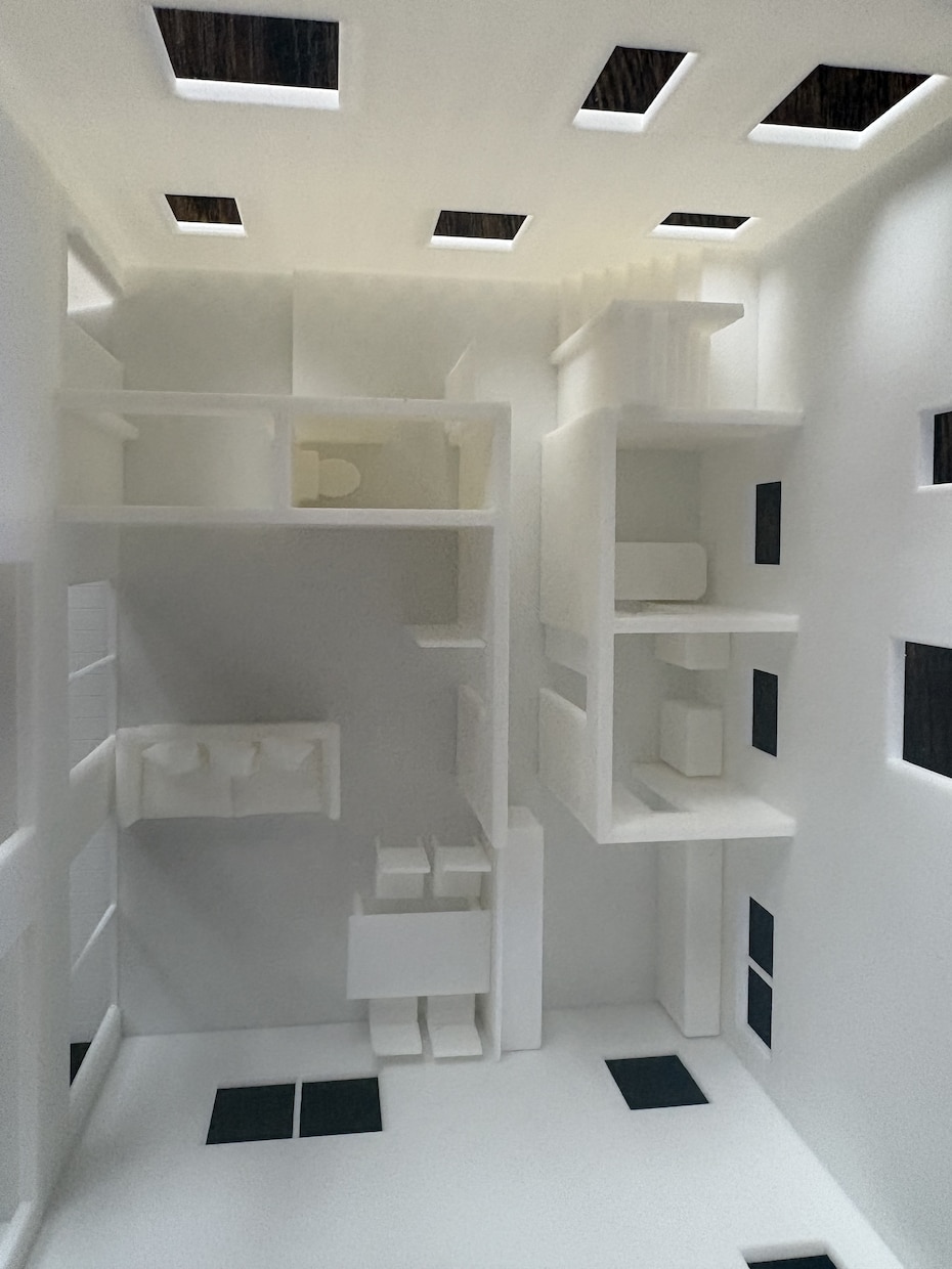 3Dプリンターで住宅模型を製作します キッチンや階段まで再現。フロアごとに外せます。 イメージ2