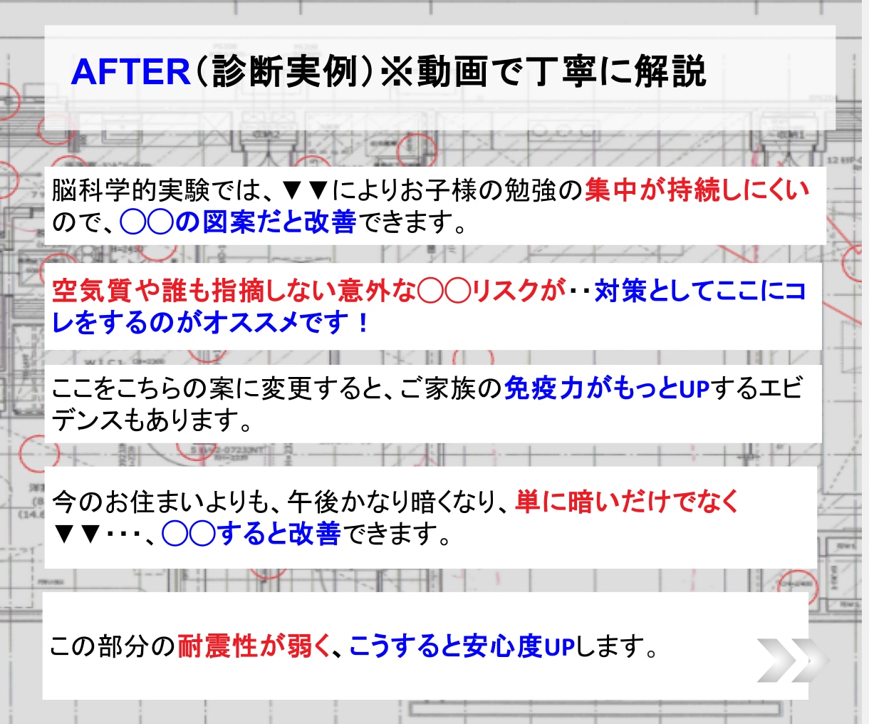 建築士が知らない「隠れた後悔」点も間取り診断します 施主が言えなかった不満の53%解消！10期目のプロが動画解説 イメージ7