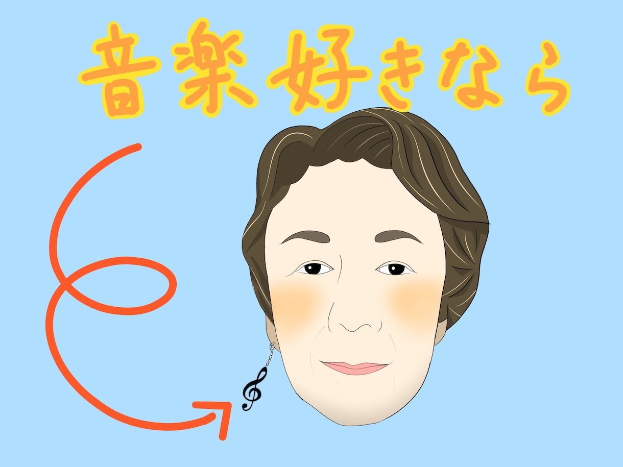 アイコンに使えるちょっとリアルな似顔絵描きます 早い　安い　ちょっとリアルな似顔絵屋さん イメージ3