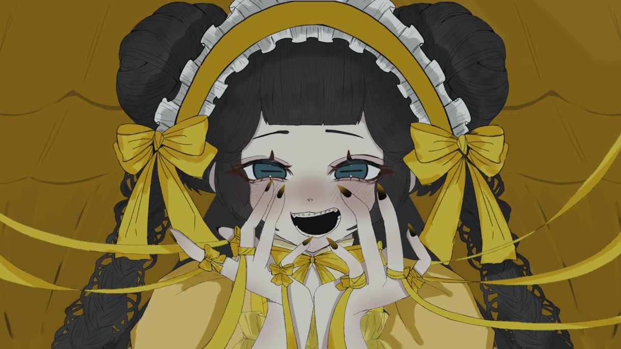 ダークな雰囲気の一枚絵/MV用イラスト描きます あなたの「好き」を画面いっぱいの一枚絵に イメージ4