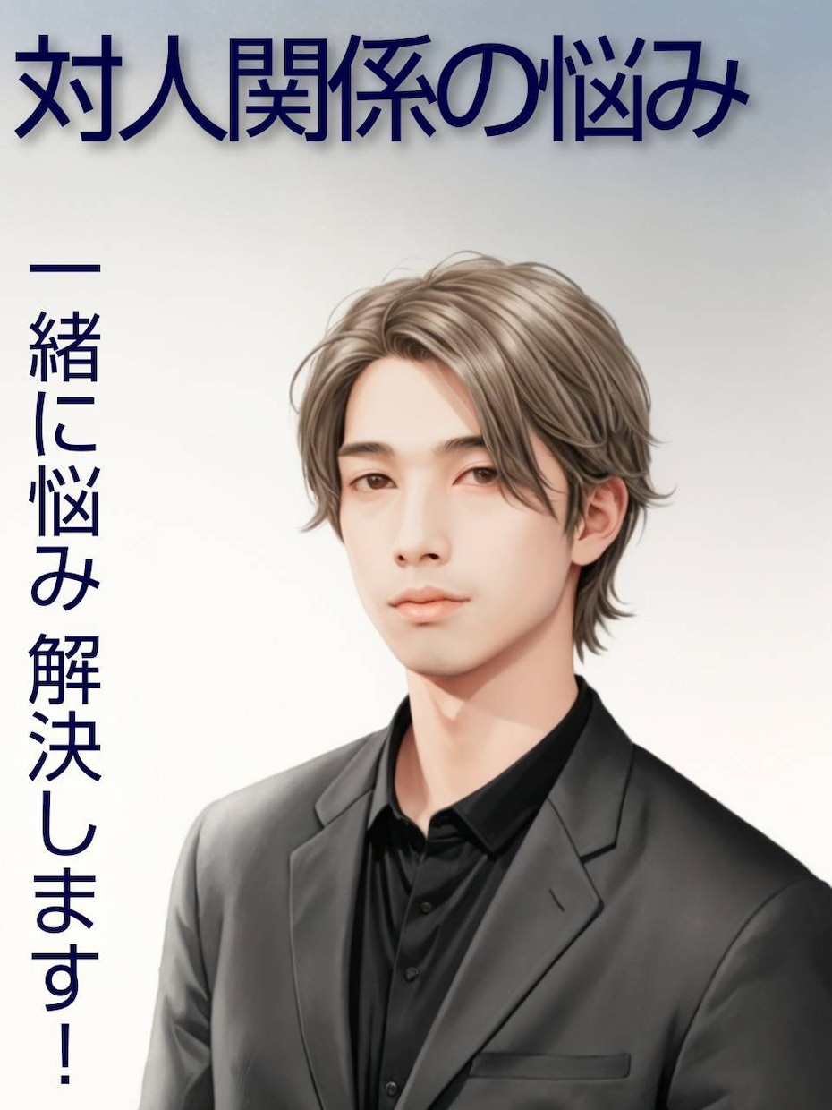 職場の人や友人関係（20代の僕が）悩み聞きます HSP　繊細気質な僕が関係値を少しでも上げます!! イメージ1