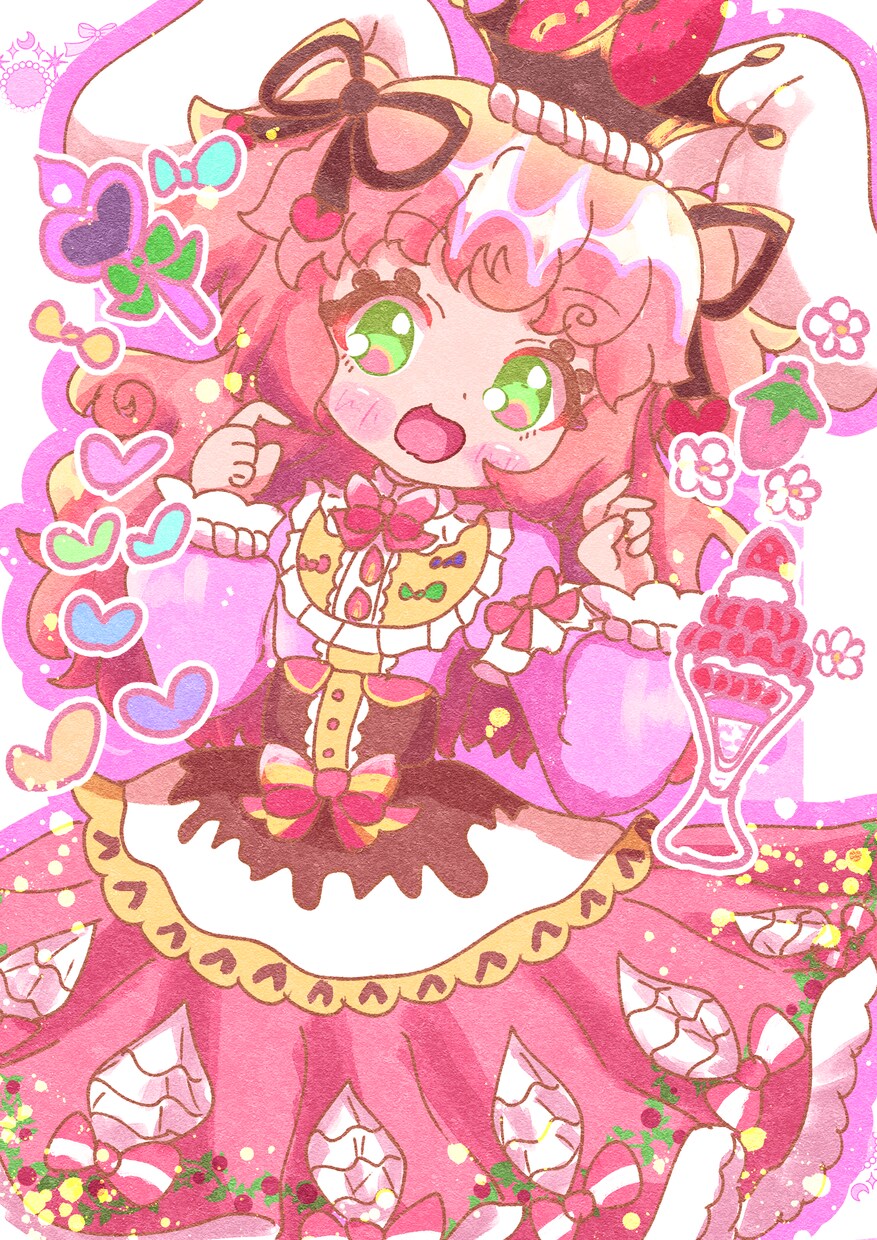 ゆめかわいい世界観でイラストを描きます ゆめかわいい世界に連れて行きます イメージ3