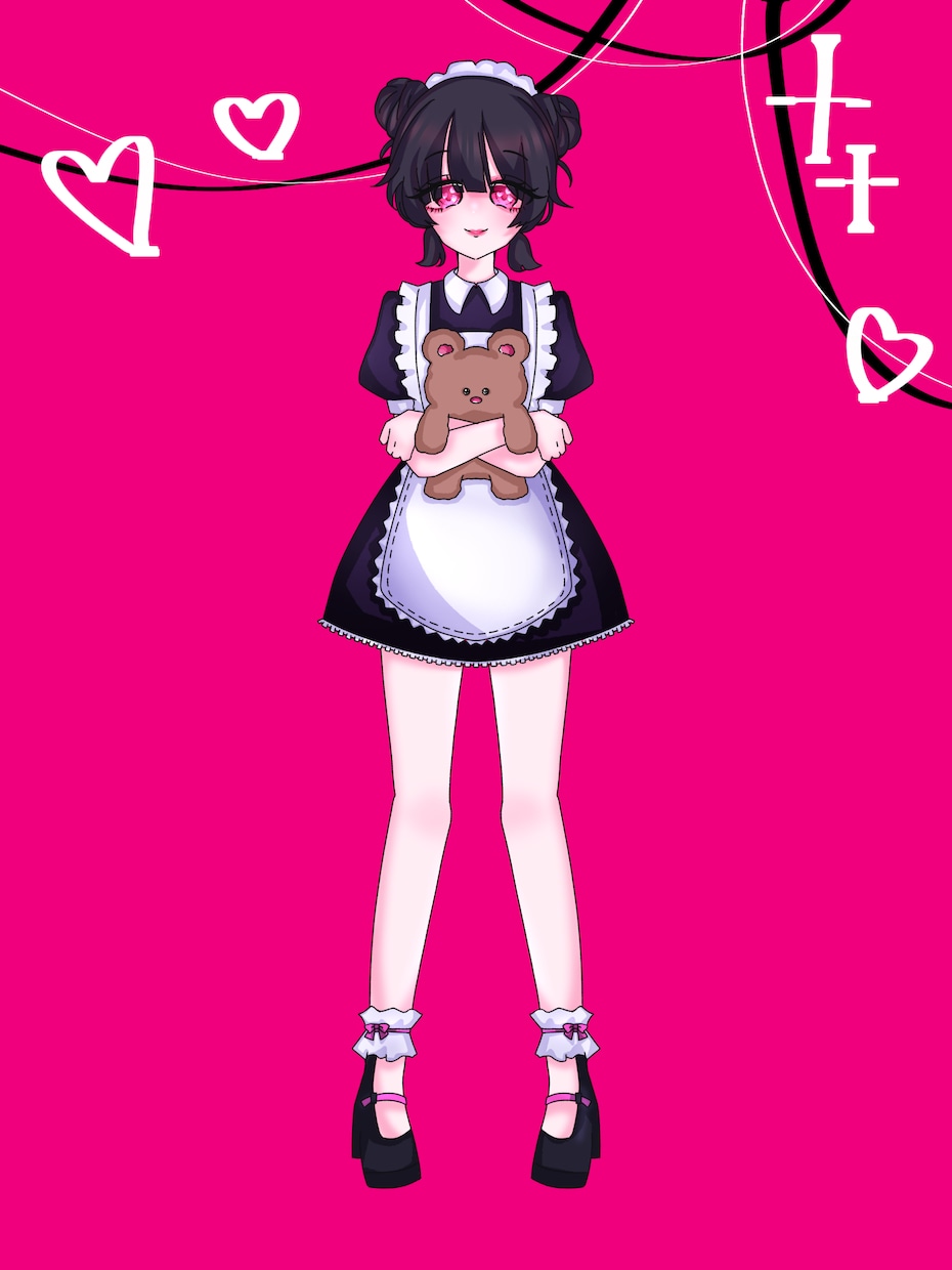 全身立ち絵描きます 可愛いをテーマに！あなたの子を描きます！！ イメージ2