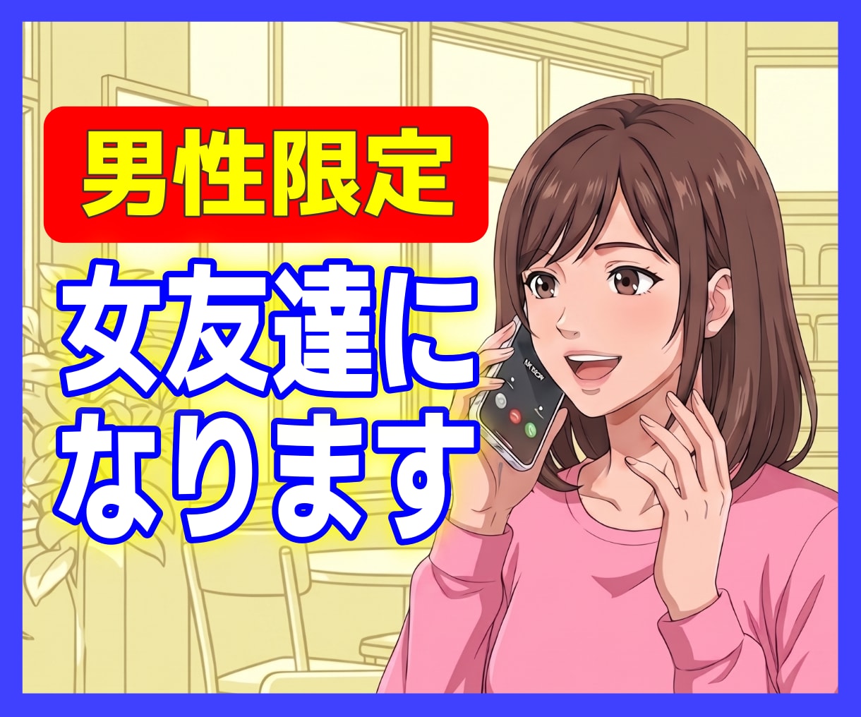 なんでも話せる女友達に、モモがなります 弱音も悩みも雑談も、すべてお聴きします イメージ1