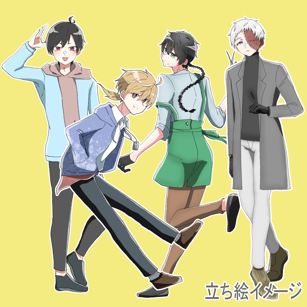 最短即日！立ち絵を描かせていただきます 最短即日！遅くても1週間で納品できます！ イメージ2