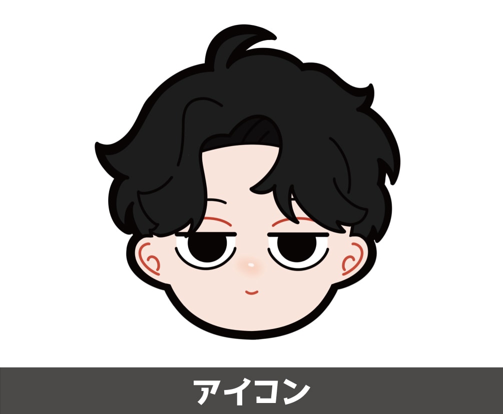 特別な似顔絵アイコンをお描きします オリジナルの似顔絵をお描きします。 プレゼントにもぴったり！ イメージ2