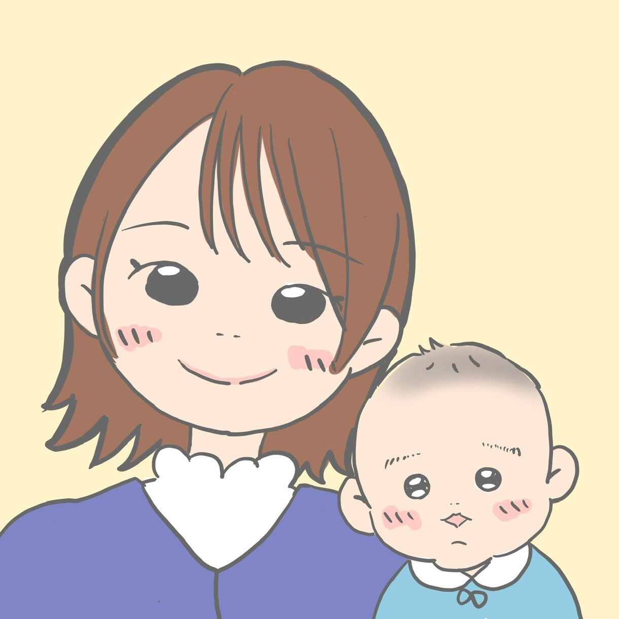 お子様の似顔絵アイコン作成します 可愛いお子様の似顔絵を柔らかいタッチで作成します イメージ7