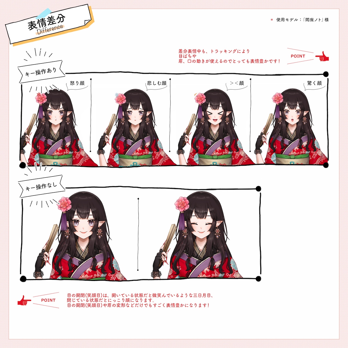 Vtuber用！Live2Dモデル制作します 【キャラデザ〜モデリング】Vtuberになるお手伝いします！ イメージ4
