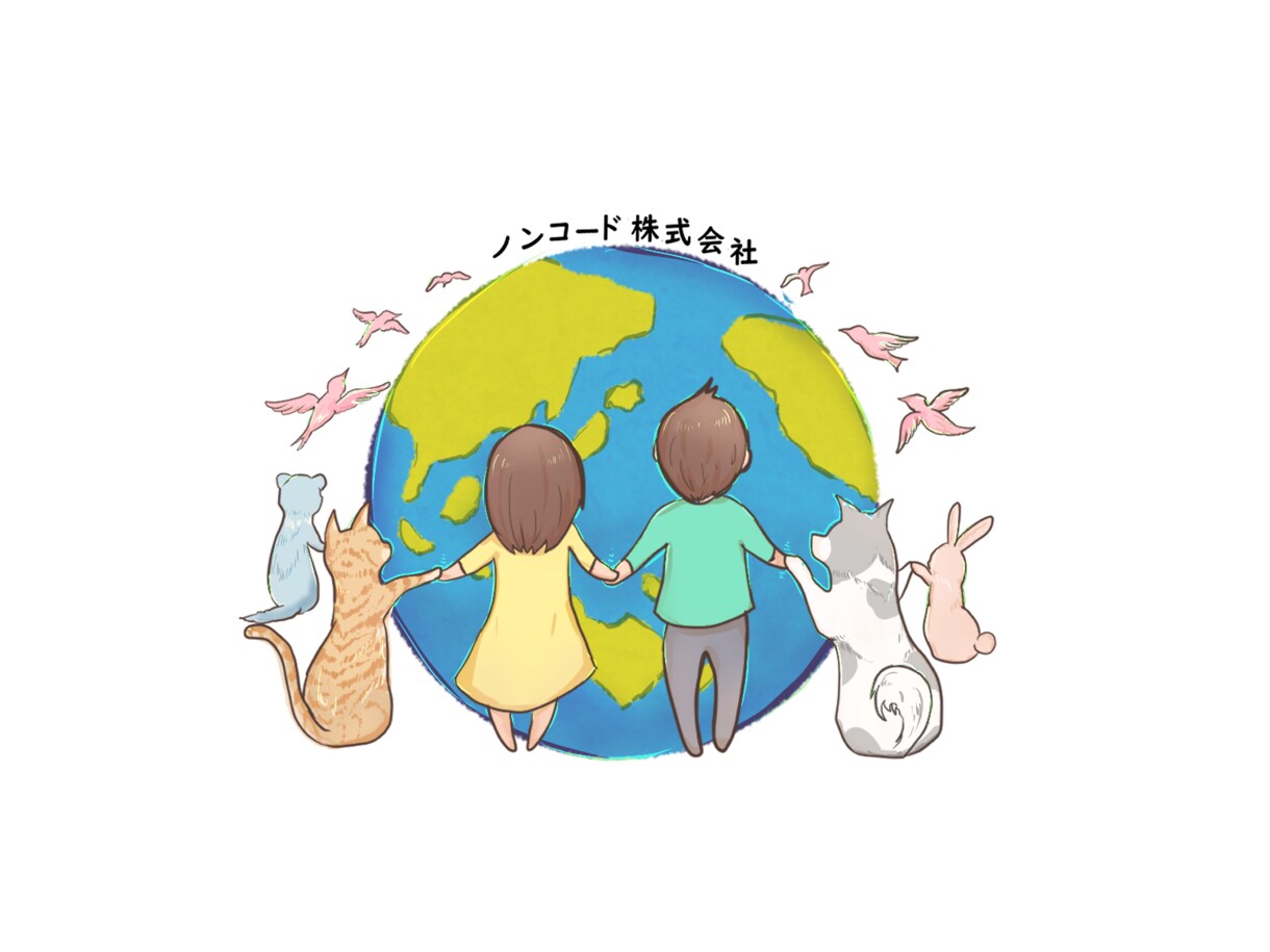 ロゴデザイン描きます 花や動物をモチーフにしたロゴデザインやイラストのオーダー イメージ10