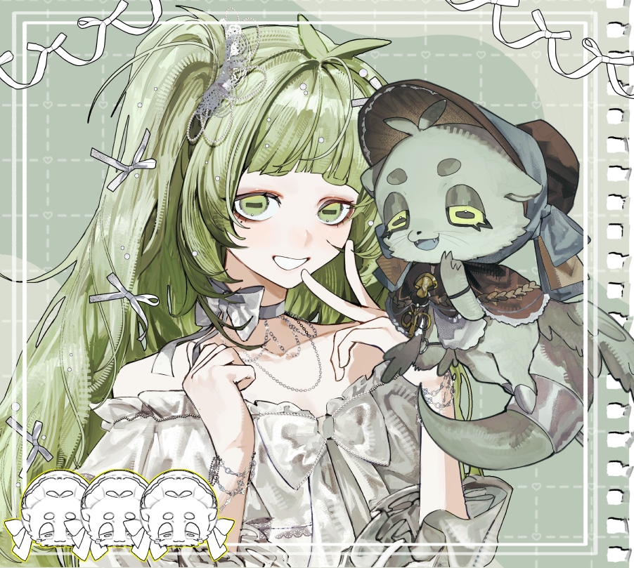 あなたの大切なキャラを魅力たっぷりに描きます 筆跡が残る厚塗りで“その子らしさ”を描き出します イメージ1