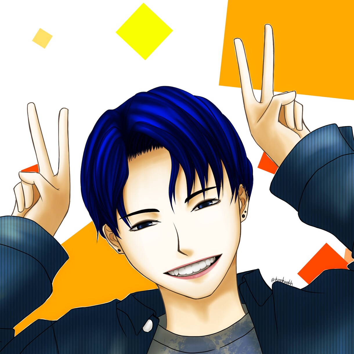 SNSアイコンイラストお描きします アイコンサイズでご希望のイラスト描かせてください！ イメージ3