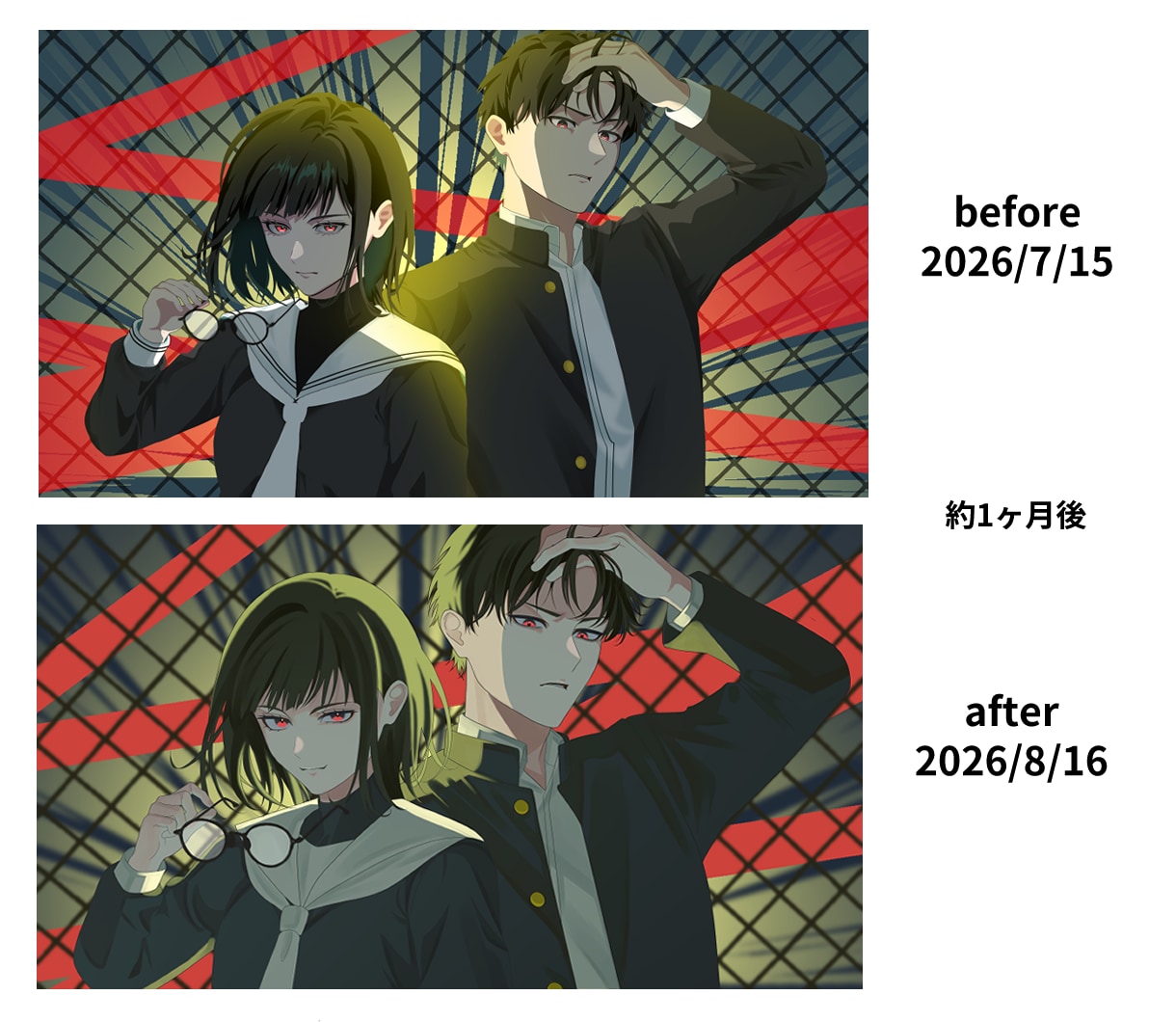 制作者様に寄り添ったイラスト添削します 添削画像をお送り＆解説と質問受付OK♪ イメージ2