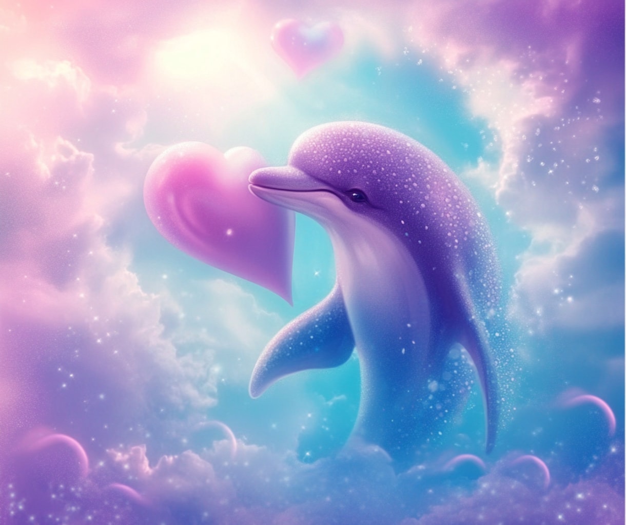浄化♡イルカの無条件の大きな愛エネルギーを届けます 恋愛/仕事/お金/生活の不安…辛いお心に癒しの効果抜群です♡ イメージ2