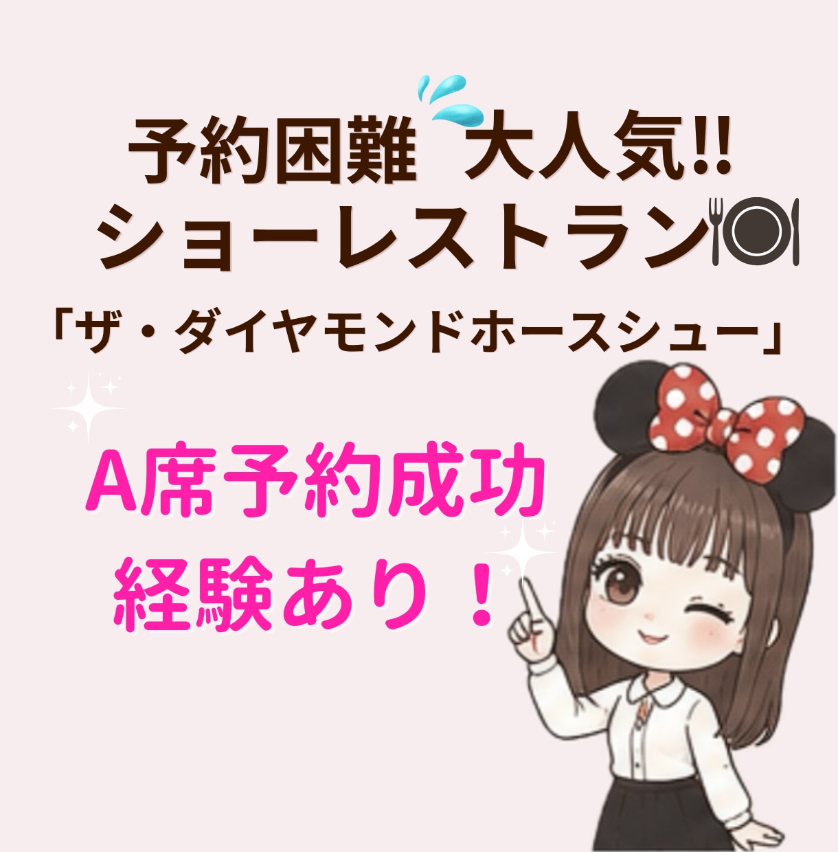 ディズニーランド・シーのお悩みを何でも受け付けます 初心者さんでも安心！小さな疑問を丁寧にお聞きして解決します イメージ4