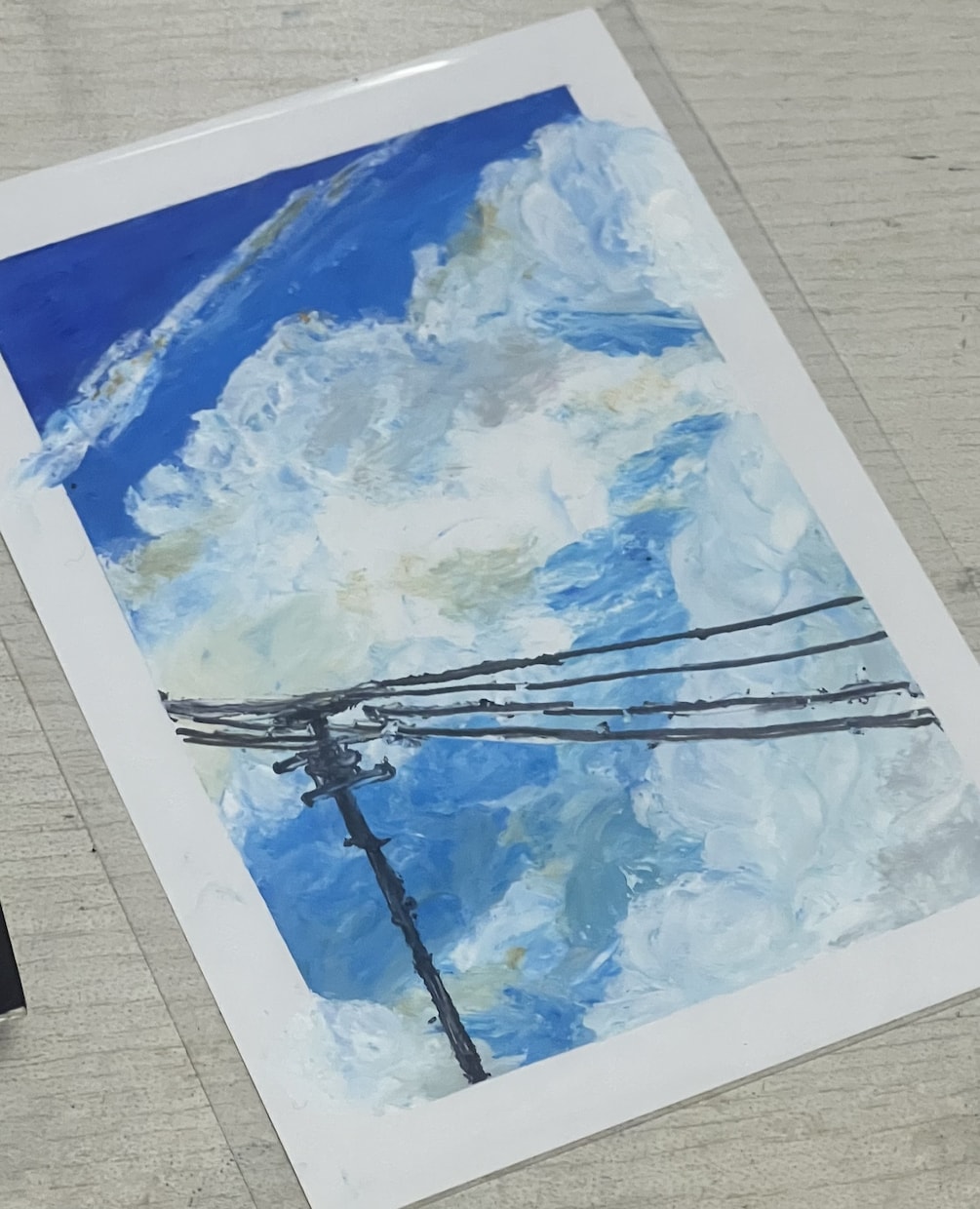 クレヨンでポストカードを描きます プレゼントや家に飾ってみてはいかがでしょうか！ イメージ1