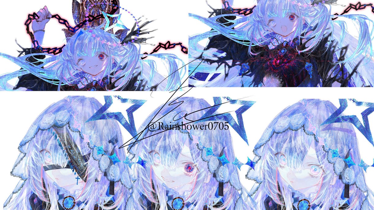 高品質【商用利用可】映えるイラスト、お描きします 煌びやかなキャラクター、眩しく突き刺さる世界観で表現 イメージ7