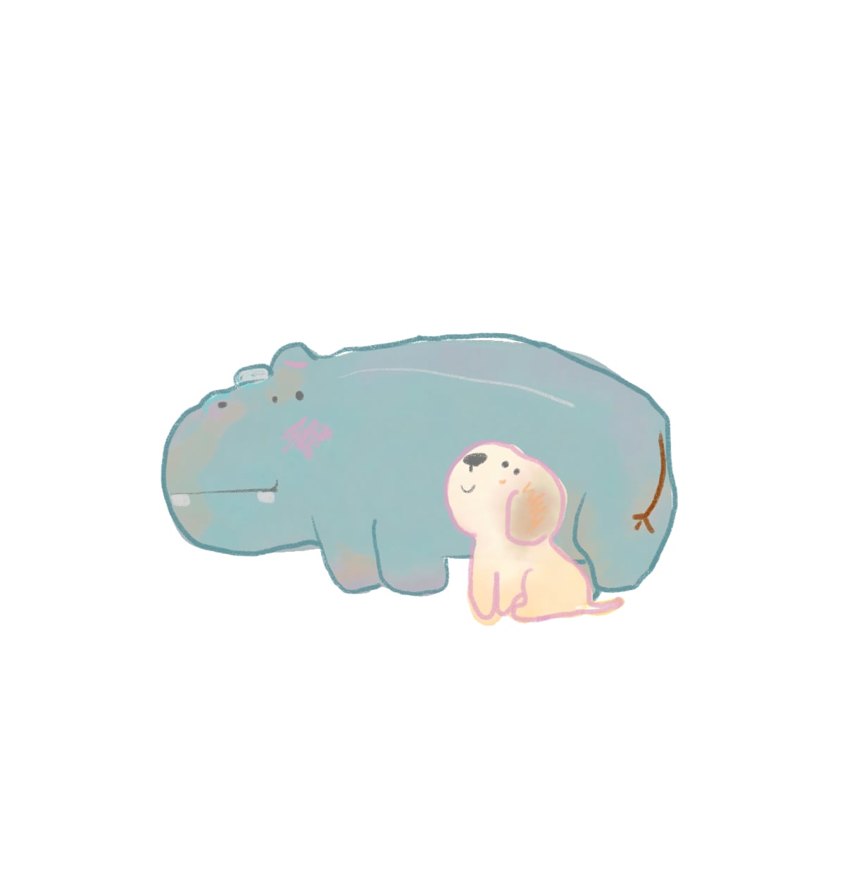 絵本作家が描く優しいゆるかわイラスト描きます 挿絵/カットイラスト/SNSアイコン/ヘッダー イメージ2