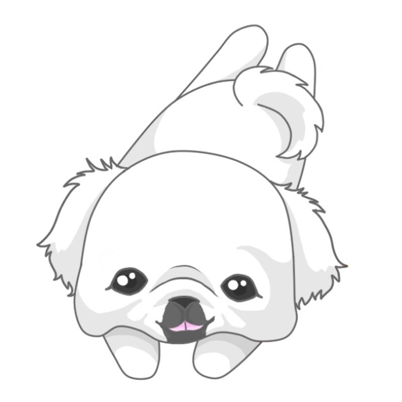 ゆるかわいいペットのイラストお描きします あんなポーズ・こんなポーズで可愛いうちの子！ イメージ8