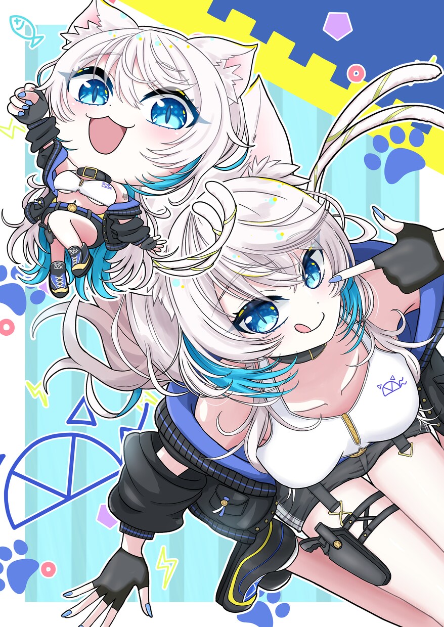 商用利用可！ポップな1枚絵を描きます YouTubeのサムネやED動画、グッズ制作やアイコンなどに イメージ8