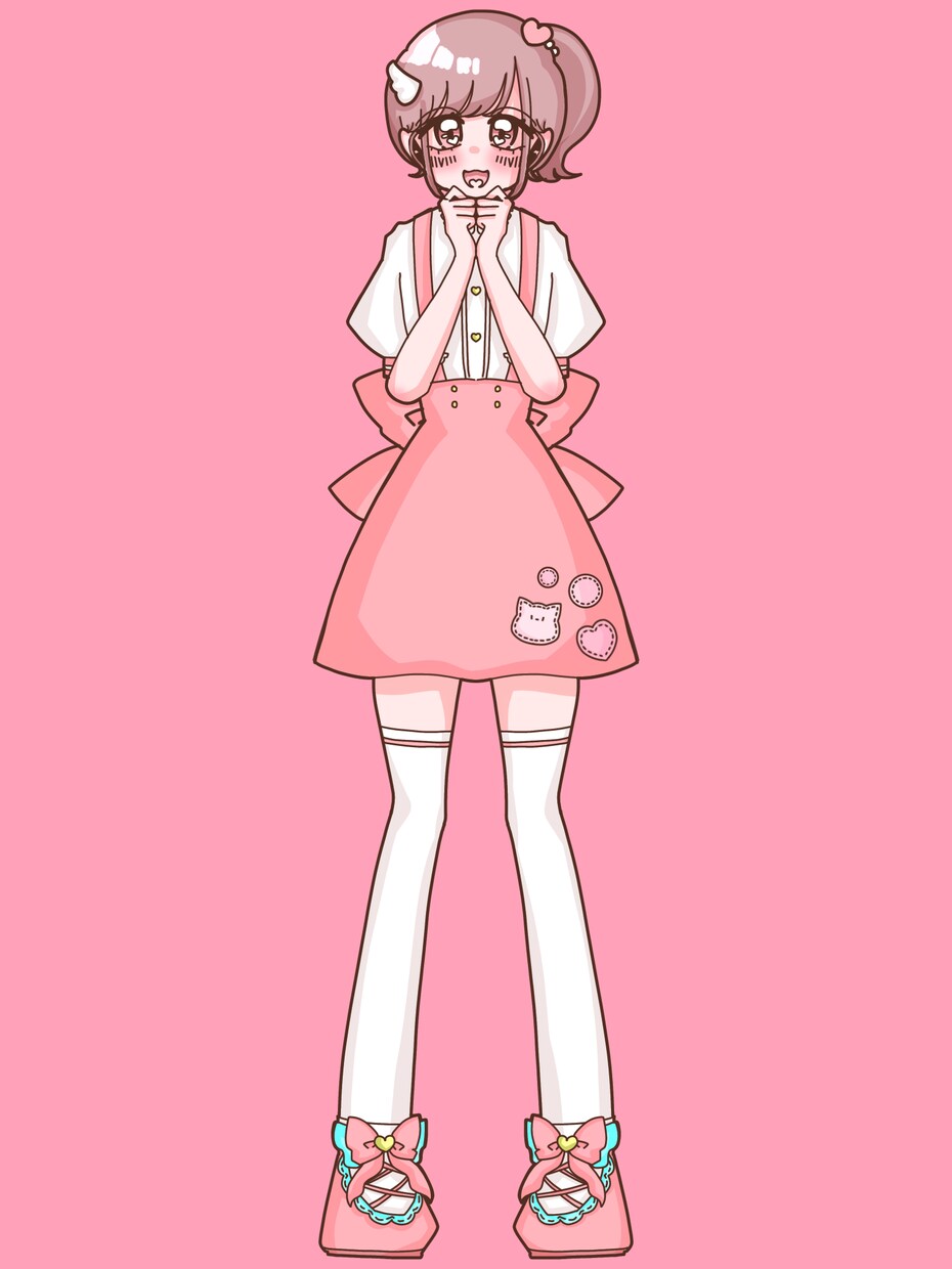 全身立ち絵描きます 可愛いをテーマに！あなたの子を描きます！！ イメージ7