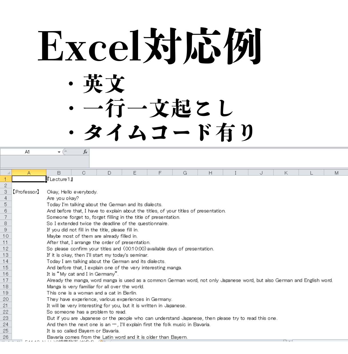 文字起こし！現役プロ、文学賞受賞者がお手伝いします 高品質・丁寧！大手企業の第一線レベルを、それよりお安くご提供 イメージ6