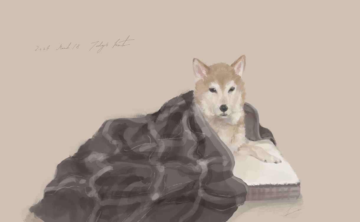 大切なペットのイラストを描きます 大切なペットちゃんの一瞬をイラストにして残しませんか？ イメージ3