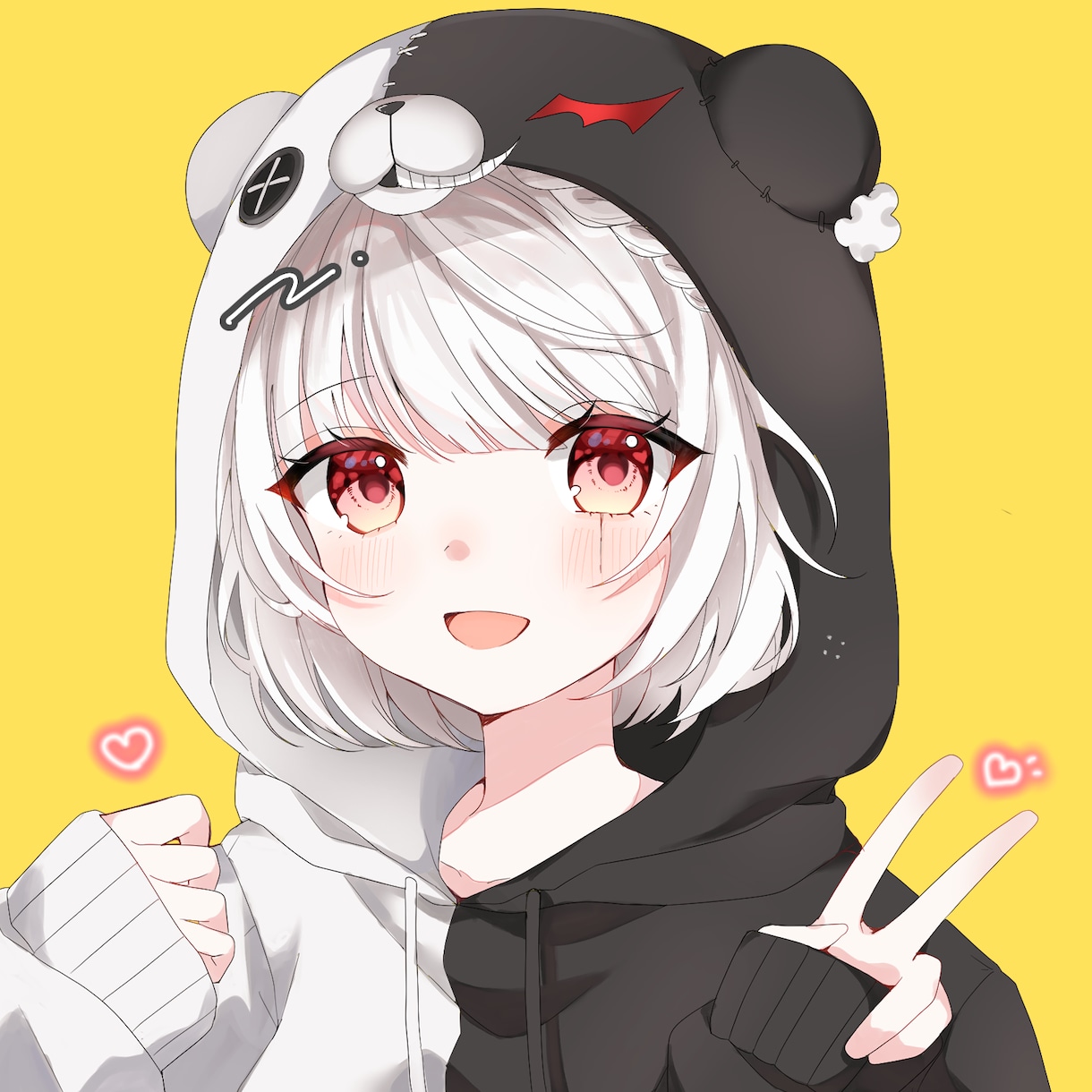 綺麗なあなただけのオリジナルアイコン描きます 宝石のような目が得意です。！綺麗なイラストを仕上げます。 イメージ3
