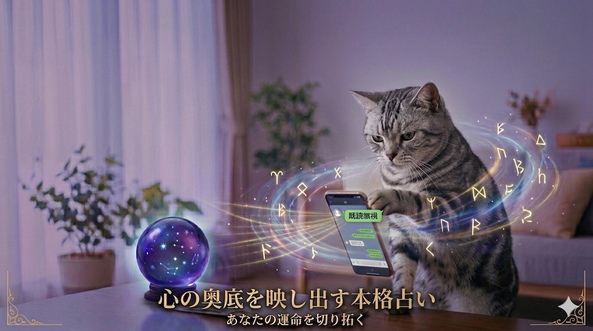 即日鑑定◎音信不通の理由と相手の本音を読みます 相手の本音と恋愛停滞の理由を読み解きます イメージ1