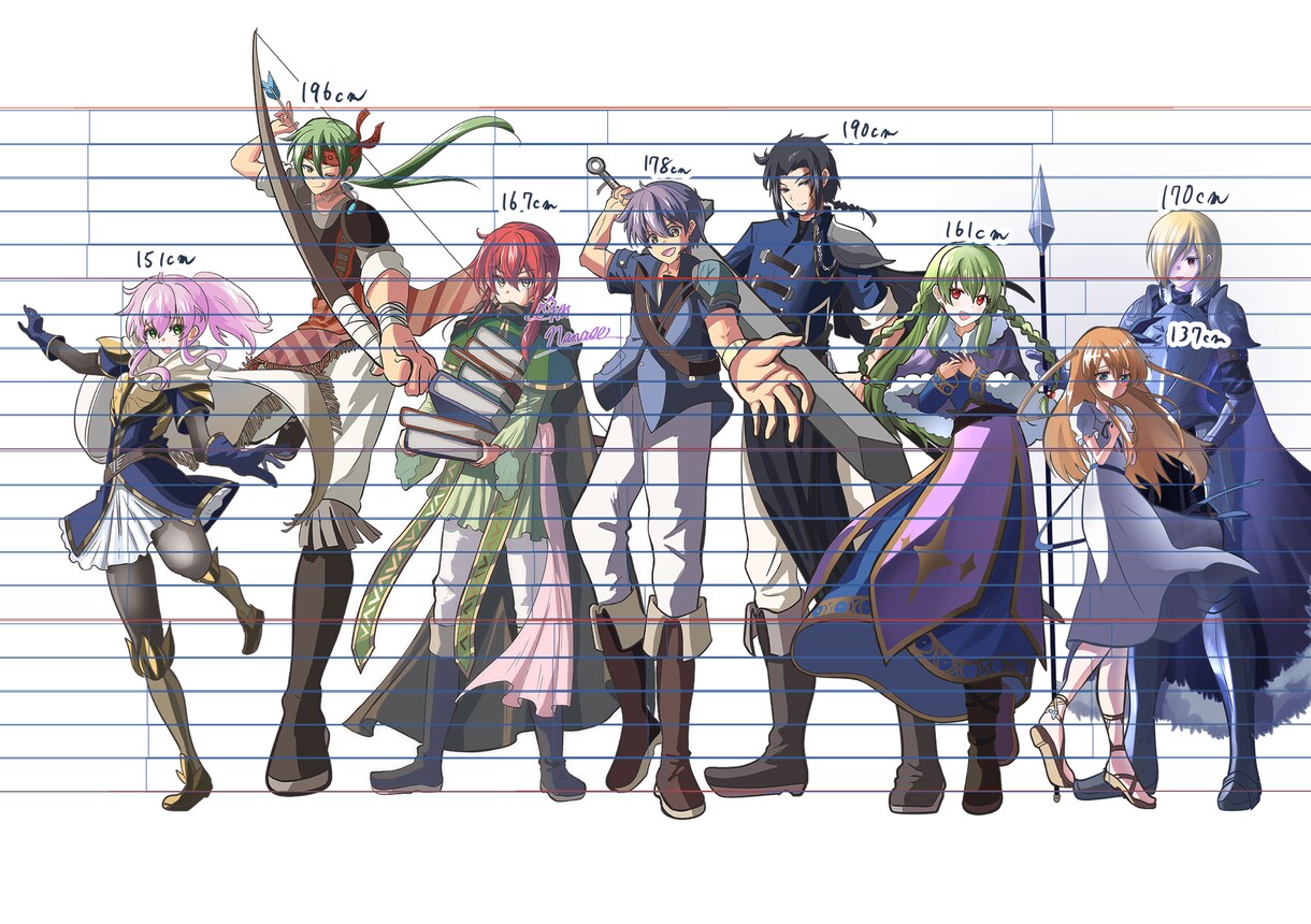 あなたの物語に寄り添うファンタジーキャラを描きます 世界観・設定のご相談を大切に、オリキャラを丁寧に制作します イメージ9